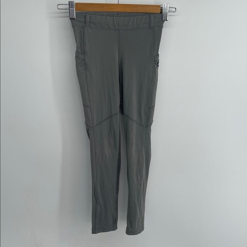 Kerrits youth elastic waist stretch pull on equestrian riding breeches sz S